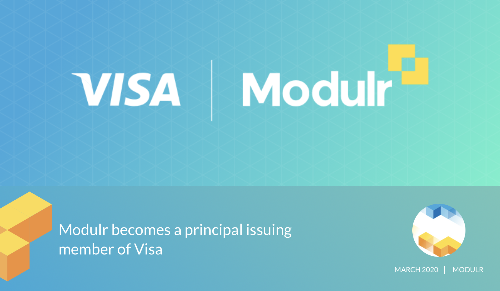 Modulr, new principal issuing member of Visa