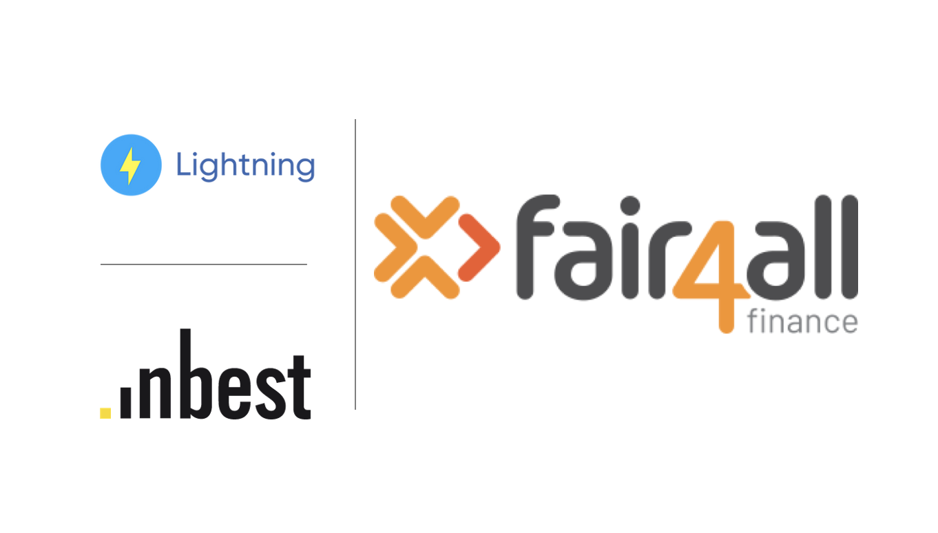 Lightning Reach and Inbest partner with Fair4All Finance to deliver comprehensive access to financial support
