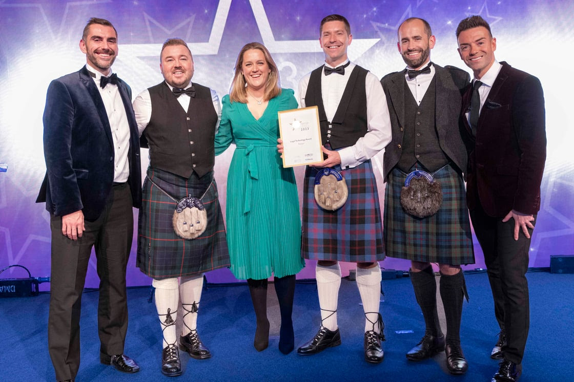 Amiqus Wins Legal Technology Award at Scottish Legal Awards 2023 and Gives Back to Community