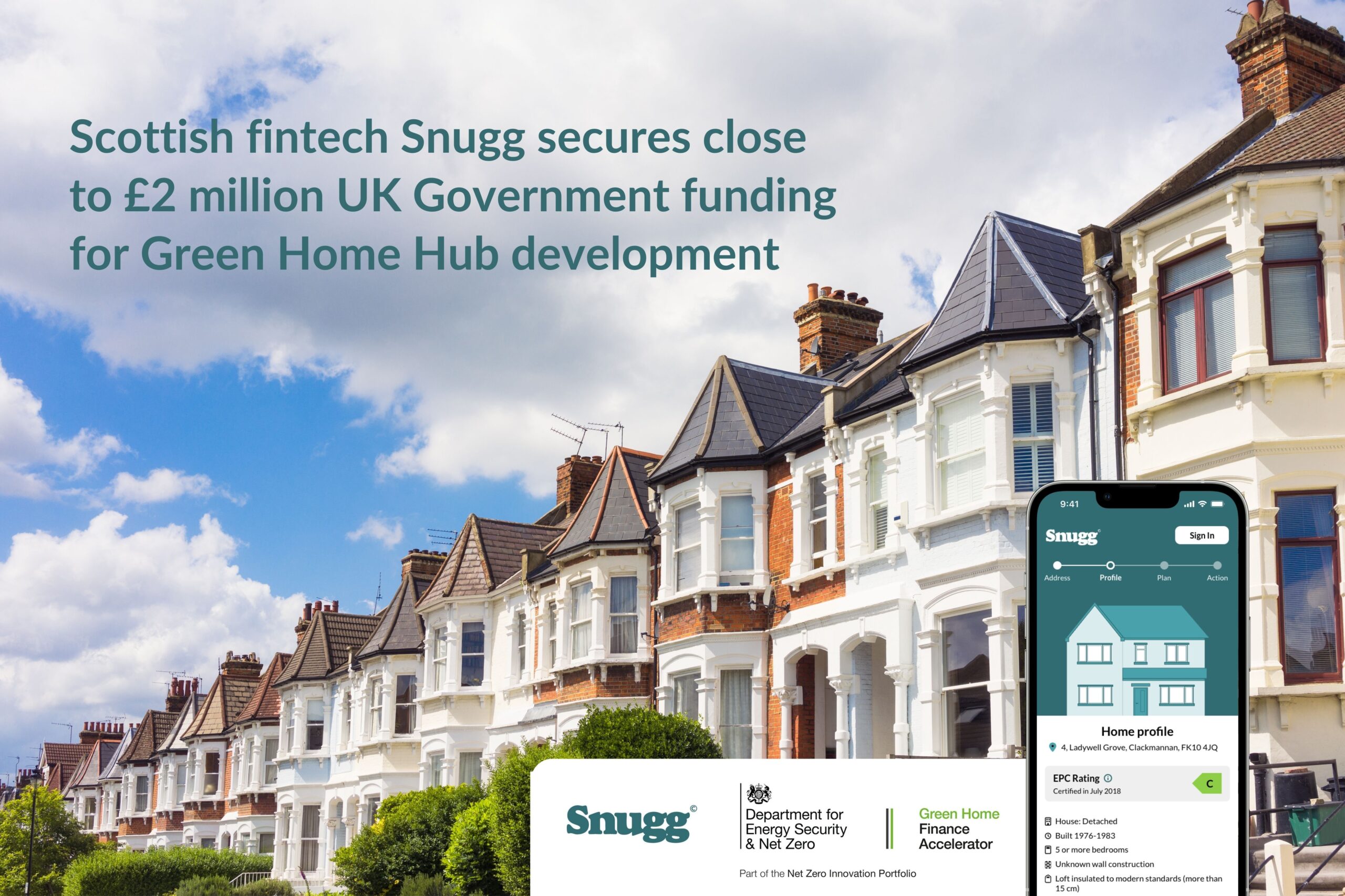 Scottish Fintech Snugg Secures Nearly Â£2 Million for Pioneering Green Home Hub